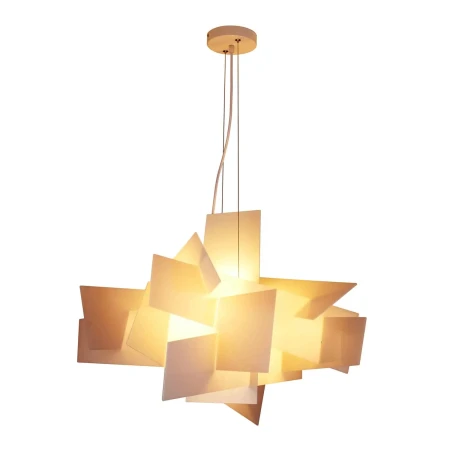Lampa wisząca FAME biała 65 cm - DI-PD-130-BC white - Step Into Design